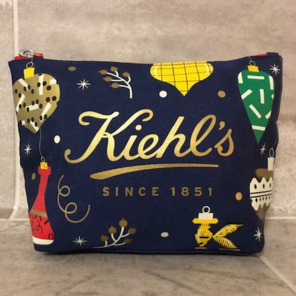 Kiehl's Handbags - 3/$12 Kiehl"s Festive Travel Bag